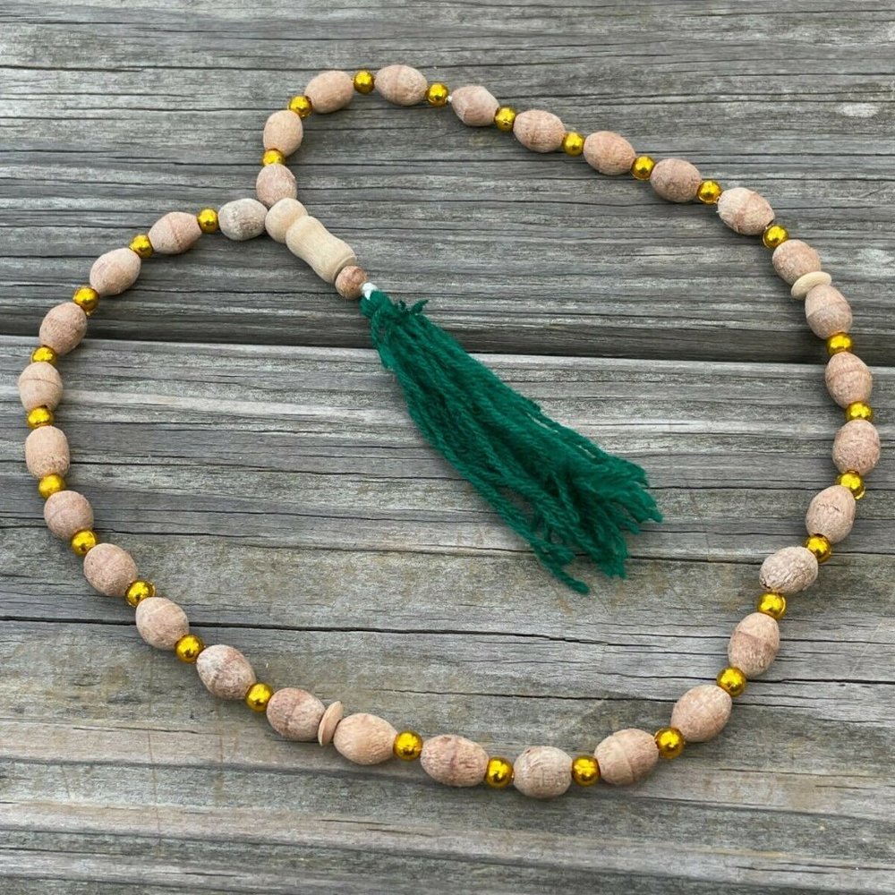 Lot of 3 Tasbeeh Prayer Beads Real Wood Handmade Religious Muslim Pray Beads - Picture 3 of 12